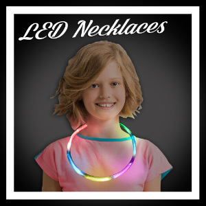 LED Light Up Necklaces