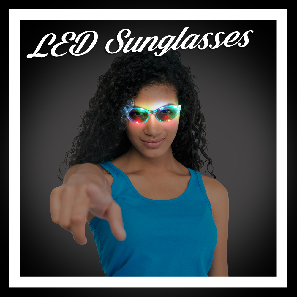 Light Up Sunglasses (LED & EL Wire)