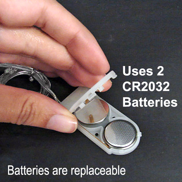 39 Inch Fairy Wire, 20 Green LEDs, Coin Cell Battery Pack - CRFW-Green (Close Out)