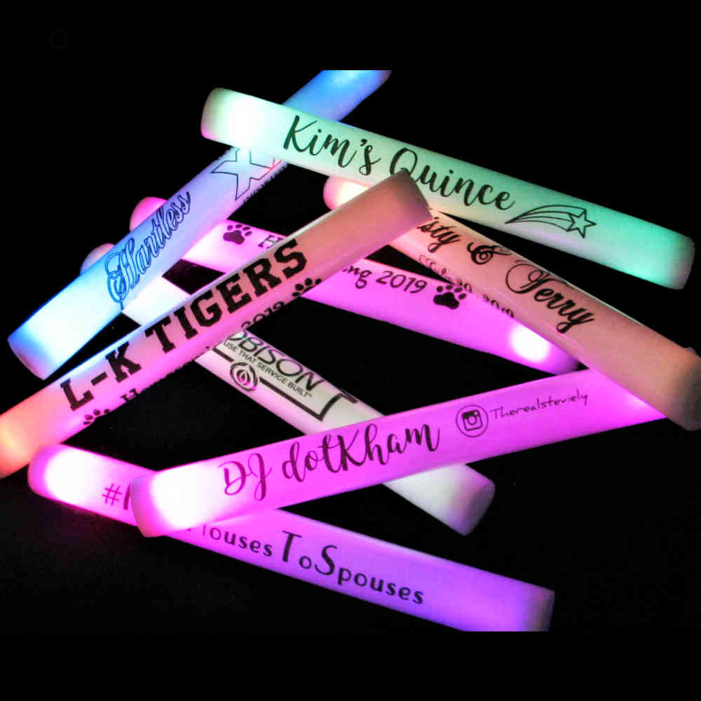 Custom Glow In The Dark Bracelets/Wristbands Wholesale | YP Promotion