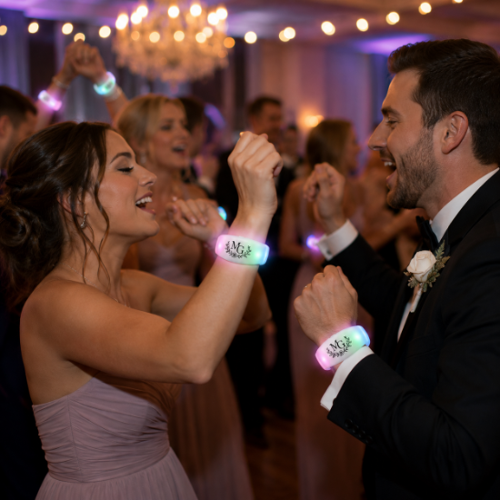 Color Changing Sound Activated LED Silicone Bracelet  - BRSOUND-RGB