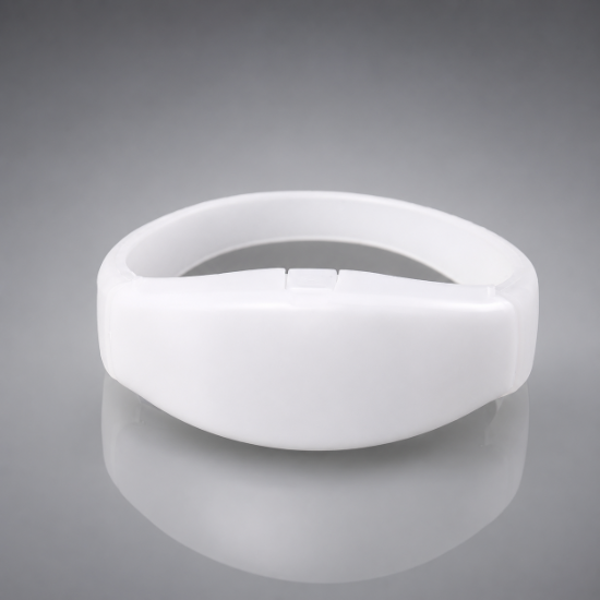 Color Changing Sound Activated LED Silicone Bracelet  - BRSOUND-RGB