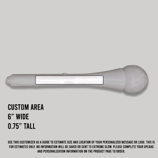 Custom LED Light-Up Toy Microphone with Personalized Full-Color Printing - CUSTOMMICRO