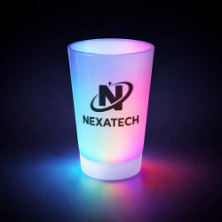 Customized 16-oz Lighted Glass  tumbler, customize, give away, birthday party, Lighted Glass, Lighted Cup, Flashing Glass, Light Up Glass, glow cup, led glow cup, led cup, flashing cup, glow glass, led glow glass, bar, dance, festival