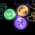 Customized Beaded Mardi Gras Flashing Medallions Gold Green Purple LEDs - MardiGrasMEDALLIONYGP