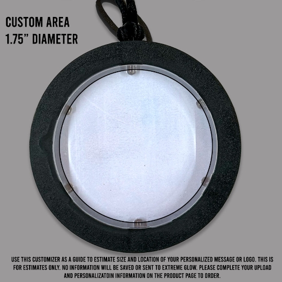 Customized Flashing Medallions  - CUSTOMMEDALLION