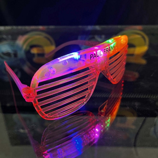 Extreme Glow Full Color Customized Party Sunglasses - CUSTOMSUNPARTY