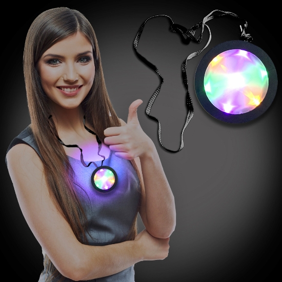 Flashing Mardi Gras Medallions - MEDALLIONYGP