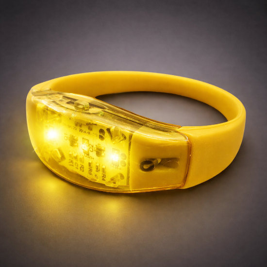 Full Color Personalized Sound Activated Bracelet - CUSTOMBRSOUND