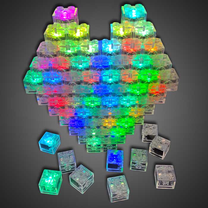 LED Toy Light Building Blocks building blocks, led blocks, toy blocks, light blocks, kids building blocks, blocks for building, multicolored led blocks, flashing toy blocks, toy led blocks