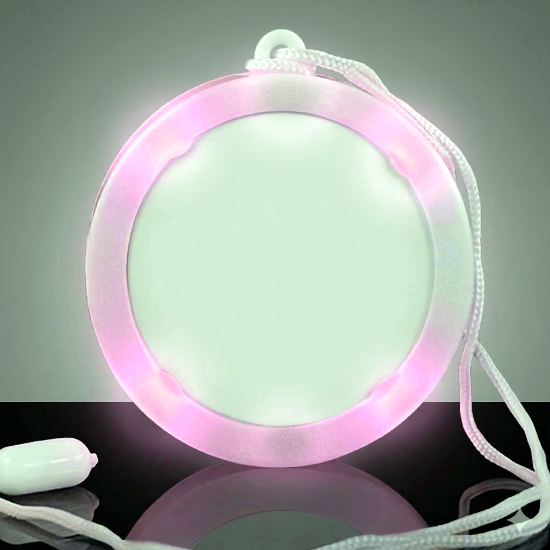 Luminous Arc Medallion LED Necklace - ARCMEDALLION
