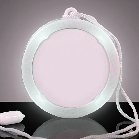 Luminous Arc Medallion LED Necklace - ARCMEDALLION