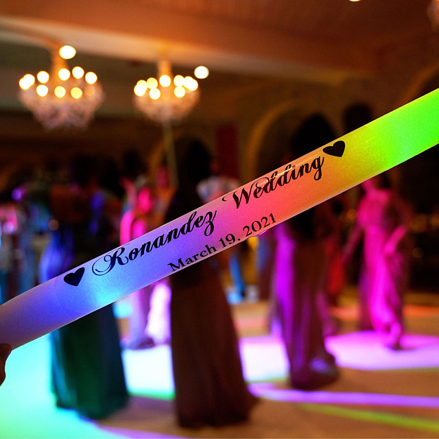 Rainbow 4 Color Flashing Foam Stick  - FOAMRainbow