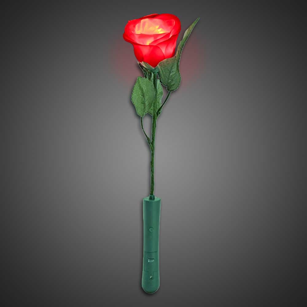 LED Light Up Red Rose light up rose, led rose, light up flower, lighted rose, lighted flower, valentines day rose, novelty rose,valentines day flower, extreme glow