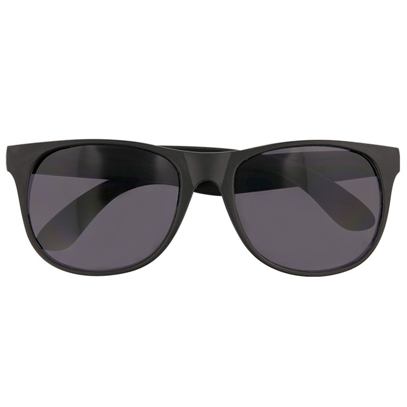 Non Lighted Black Sunglasses with Personalization  - CUSTOMNLBLACKSUN