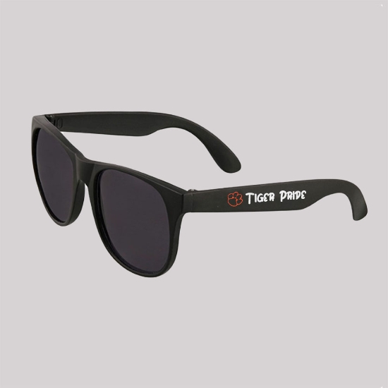 Non Lighted Black Sunglasses with Personalization  - CUSTOMNLBLACKSUN