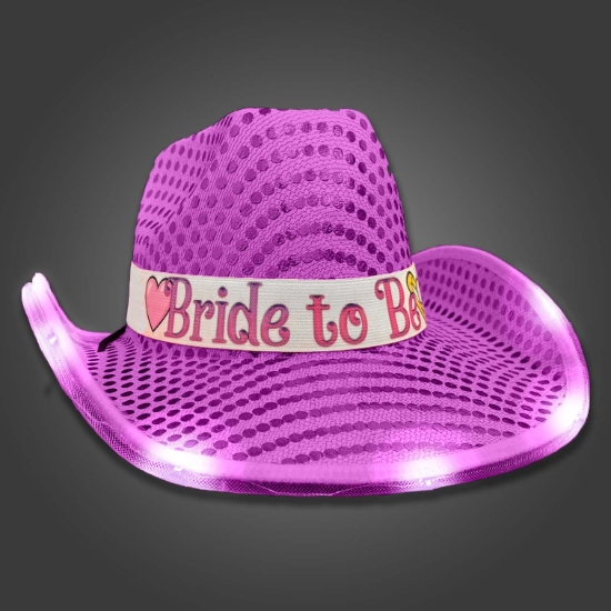 Personalized Light up Cowboy Hats Full Color Sublimated Customization - CUSTOMCOWBOY