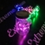 Hot Pink LED Fairy Wire, 10 LEDs Coin Cell Batteries  - REP10HotPinkSilver (Close Out)
