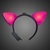 Pink Lighted Cat Ears  - CATEARSHP