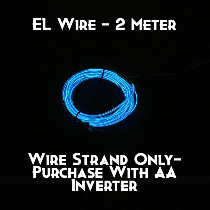 Quick-Connect EL Wire (2m) - QC200