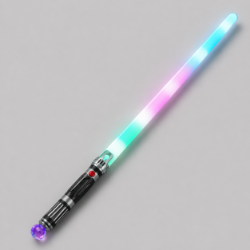RGB LED Light-Up Sword – Rainbow Flashing Glow Saber for Parties, Concerts, Raves & Events LED light up sword, plastic light up sword, glow sword, RGB LED sword, flashing glow sword, LED party sword, concert light sticks, rave glow toys, multicolor LED sword, light up party favors, pep rally lights