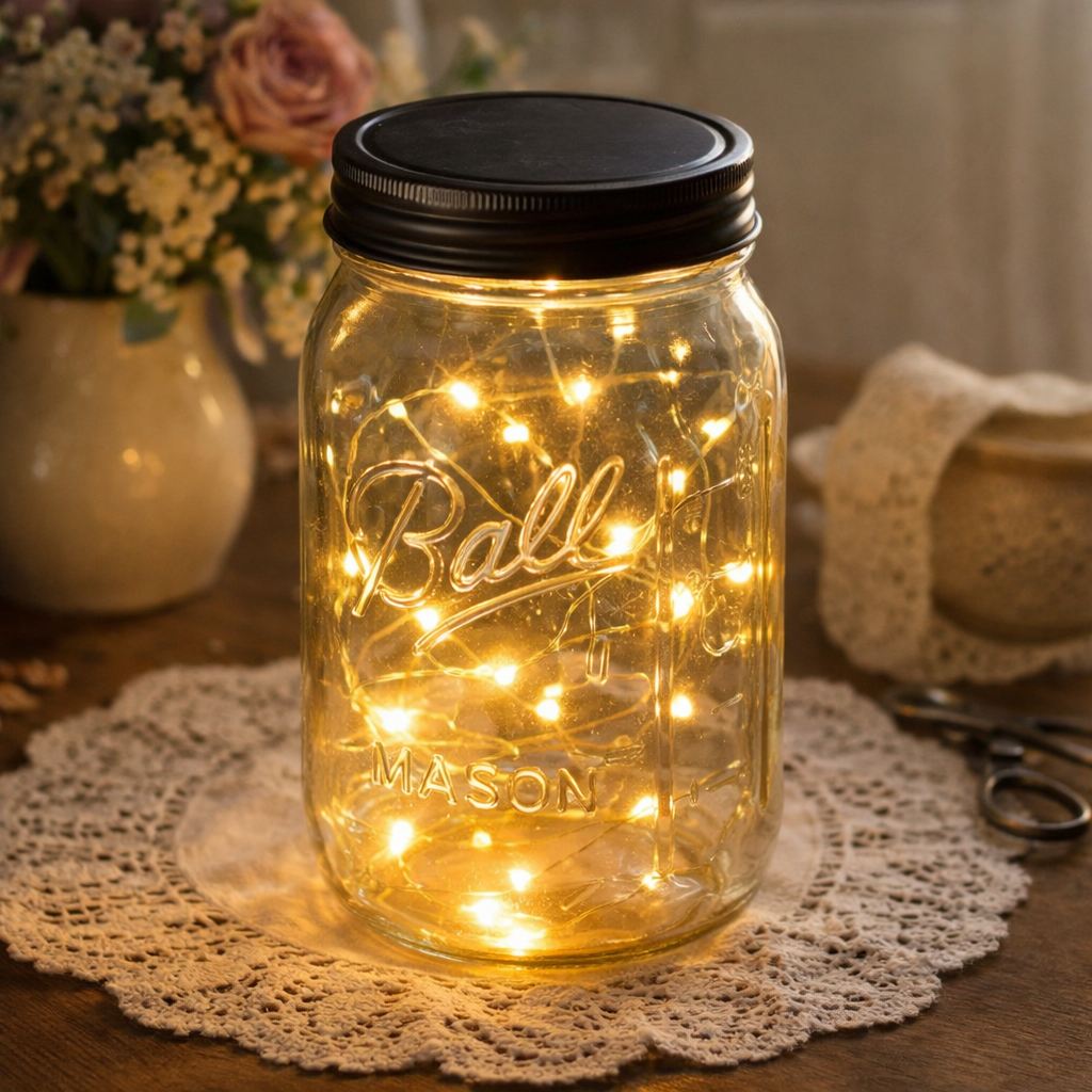 Short Wire: 20 inch Fairy Wire, 10 LEDs Coin Cell Batteries Firefly Mason Jar, String Light with Timer, Copper wire string light, dew drop LEDs, Silver Wire string lights, gold wire string lights, wedding, centerpiece, center piece, decoration, decor, christmas, tree, wreath, flower, costume