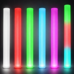 Solid Color Flashing Foam Stick foam stick, LED foam stick, baton*, *baton, tubes, tube lights, noodle, light up tubes, flashing foam stick, lighted foam stick, light-up foam stick, glowing foam stick, glow foam stick, discount foam stick, wholesale foam stick, foam wand, bar, festival, rave, music, edm, edc, cheer, dance, groups, light stick, school