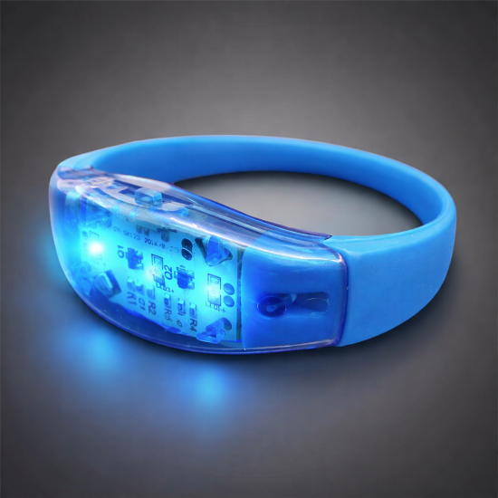 Sound Activated LED Silicone Bracelet - BRSOUND