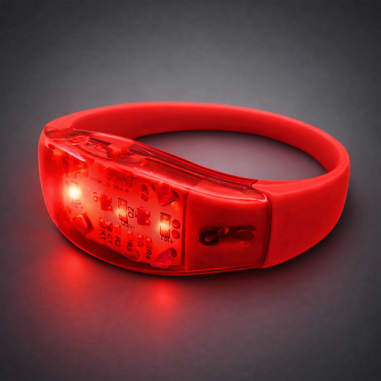 Sound Activated LED Light Up Bracelet