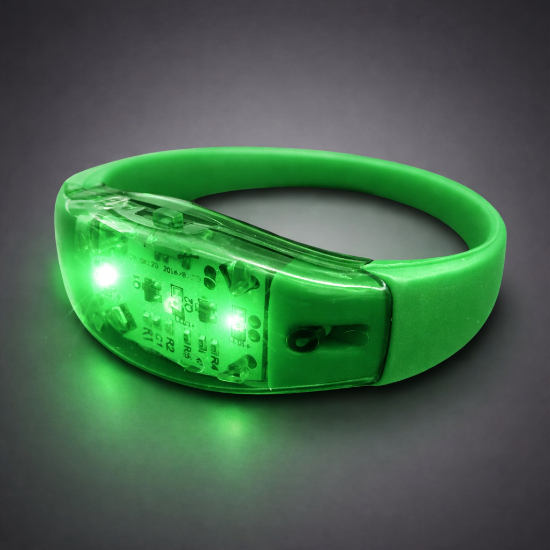 Sound Activated LED Silicone Bracelet - BRSOUND