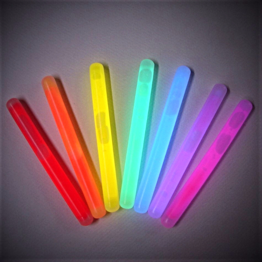 4 inch Regular (10mm) Glow Stick, Glow Stick Pendants