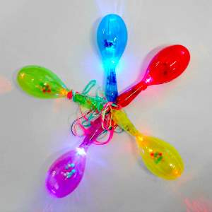 Lighted Flashing Maraca (Close Out) - MARACA 