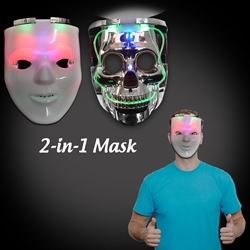 2-in-1 Light Up Mask