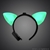 Green Lighted Cat Ears - CATEARSG