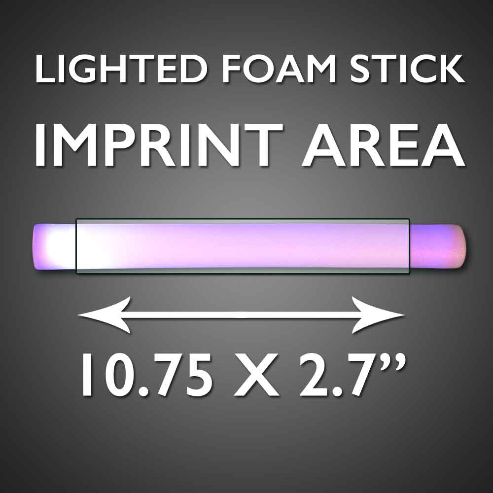 Extreme Glow Flashing Foam Stick