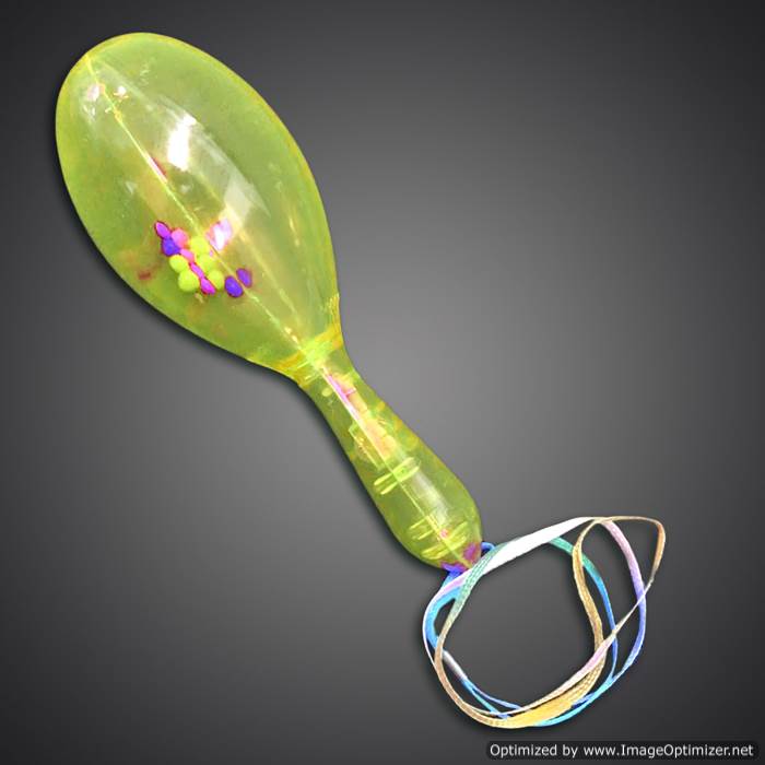 Lighted Flashing Maraca (Close Out) - MARACA 