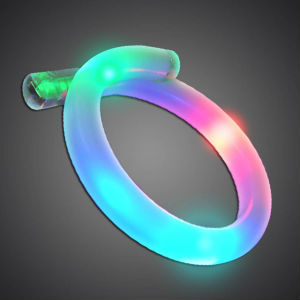 3 LED Curl Bracelet LED Bracelet, Light Up Bracelet, Flashing Bracelet, tri curl, multicolored, bangle, wrap around, edc, edm, rave, festival