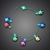 LED Christmas Ball Necklace - NECKXMAS