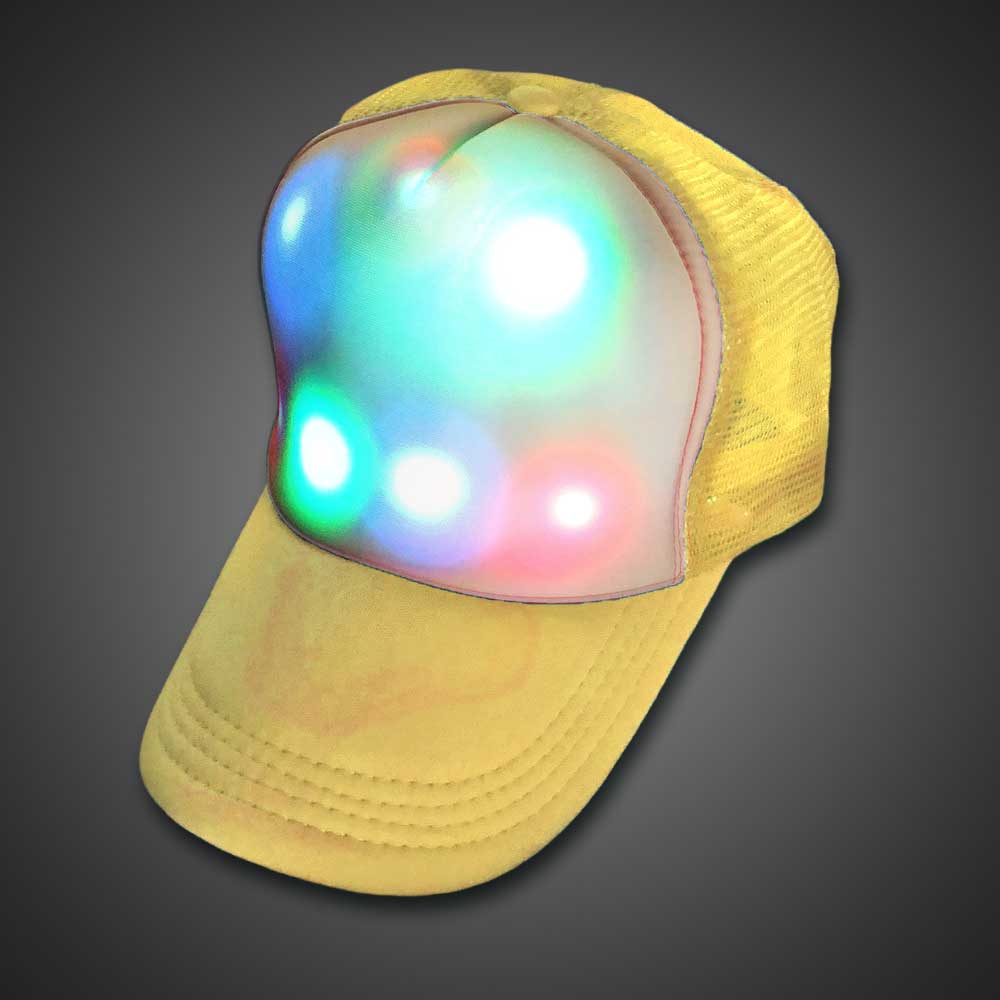 LED Cap Lighted Trucker Baseball Hat - TRUCKERHAT